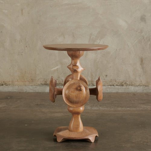 SIDE TABLE DESIGNED BY VICTOR ROMAN MANUFACTURED BY ATELIER(ER), STYLE D
